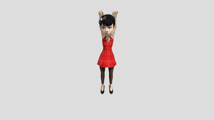 Hanging kids 3D Model