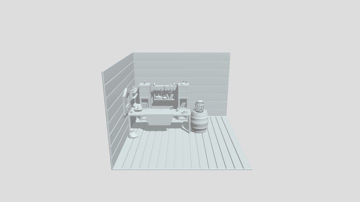 Sea of Theives Pirates Emporium 3D Model