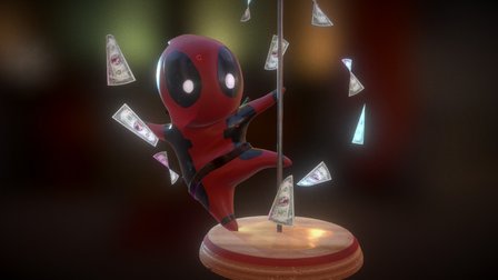 DeadPool_PolePool_Rework 3D Model