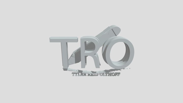 Olthoff Tyler Logo 3D Model