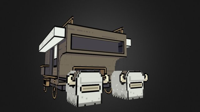 Caravan 3D Model