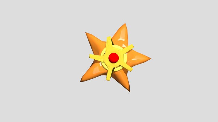 star pokemom 3D Model