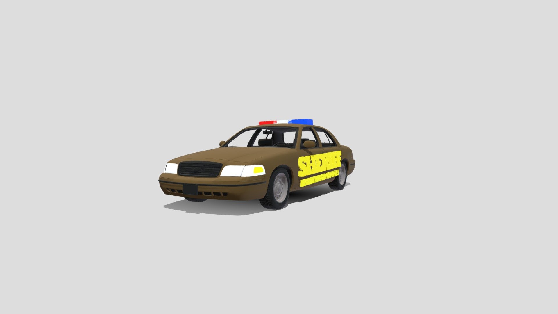 Sheriff Crown Victoria Regular