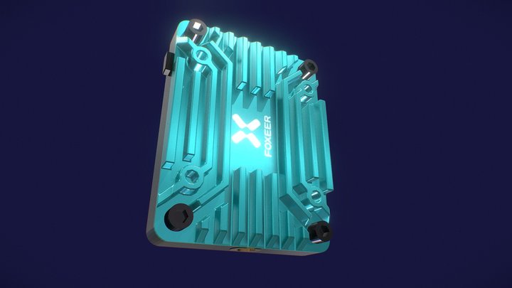 VTX foxeer reaper extreme for long range FPV 3D Model