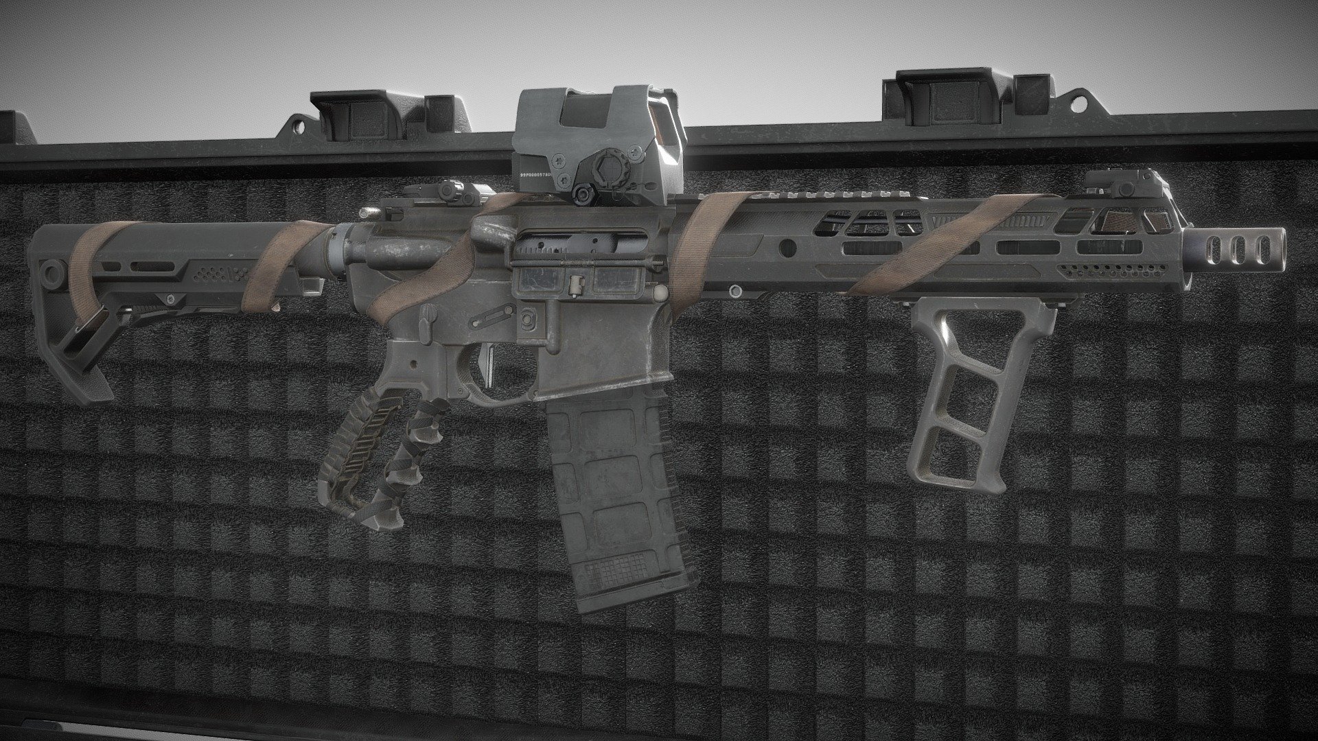 AR-15-CUSTOM - Download Free 3D model by Diamonddogkz [0aa1594] - Sketchfab