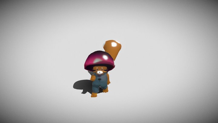 dusty 3D Model