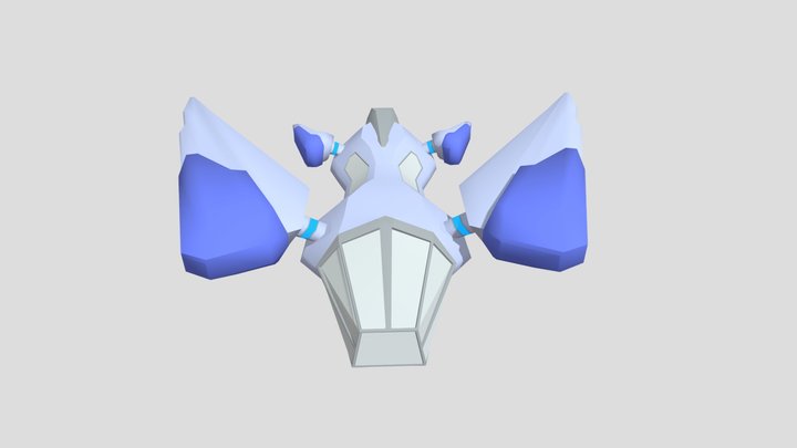 Simple Spaceship 3D Model