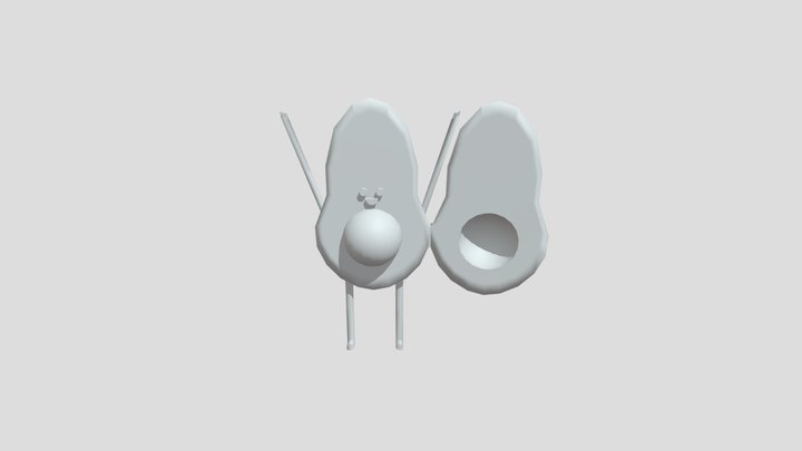 Avocado 3D Model