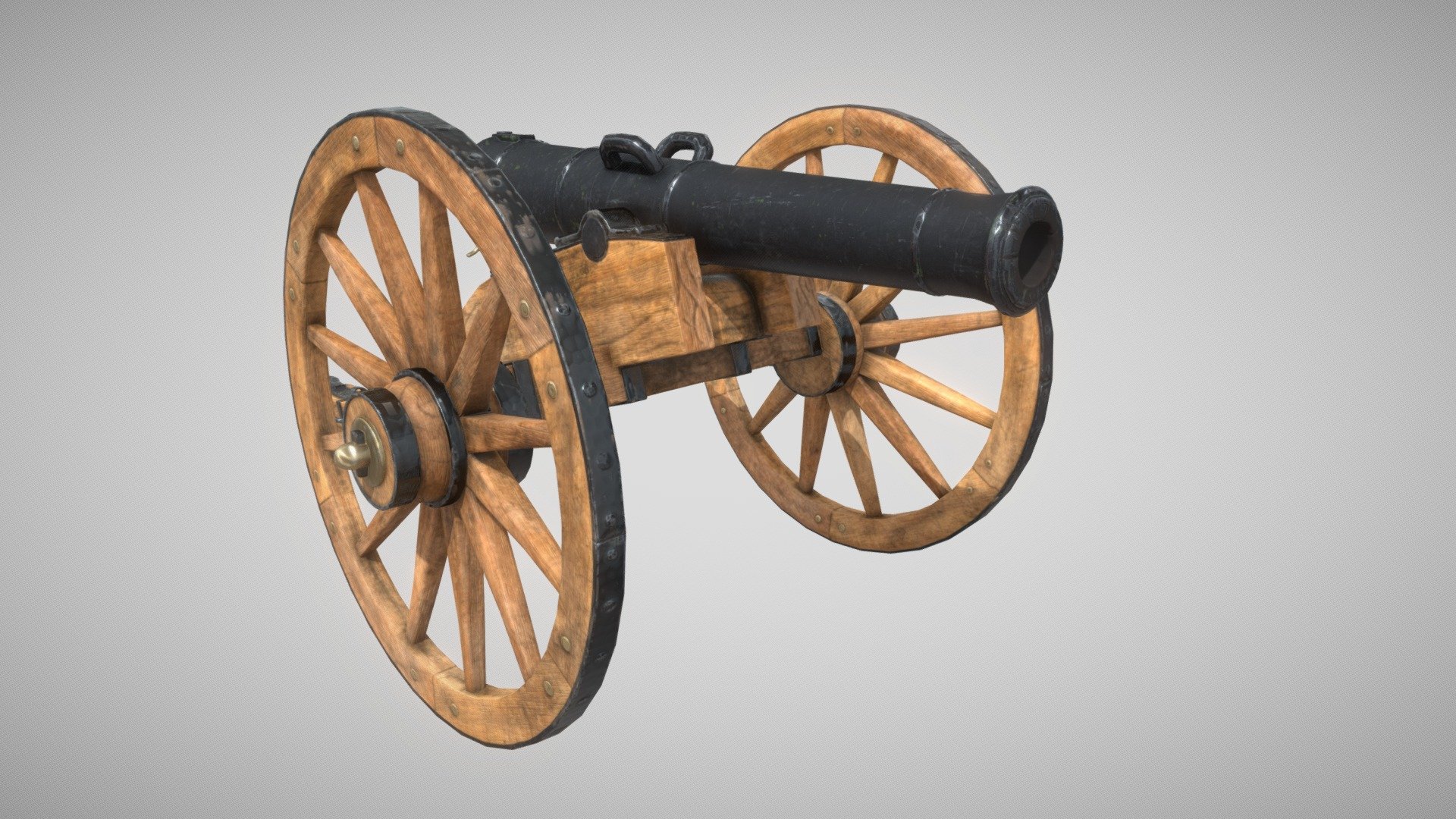 Civil War Gun - 3D model by Antoine Mongazon (@antoineemme) [0aa35fb ...