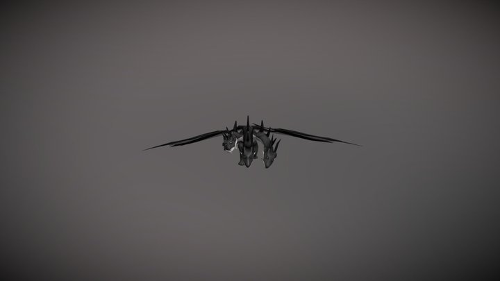 Hydra Dragon 3D Model