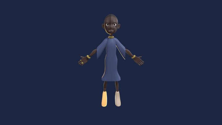 Terri Model 3D Model
