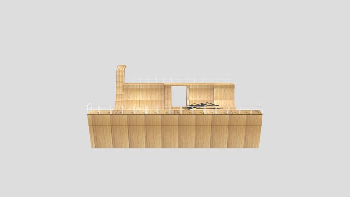 Halpipe_Textured 3D Model