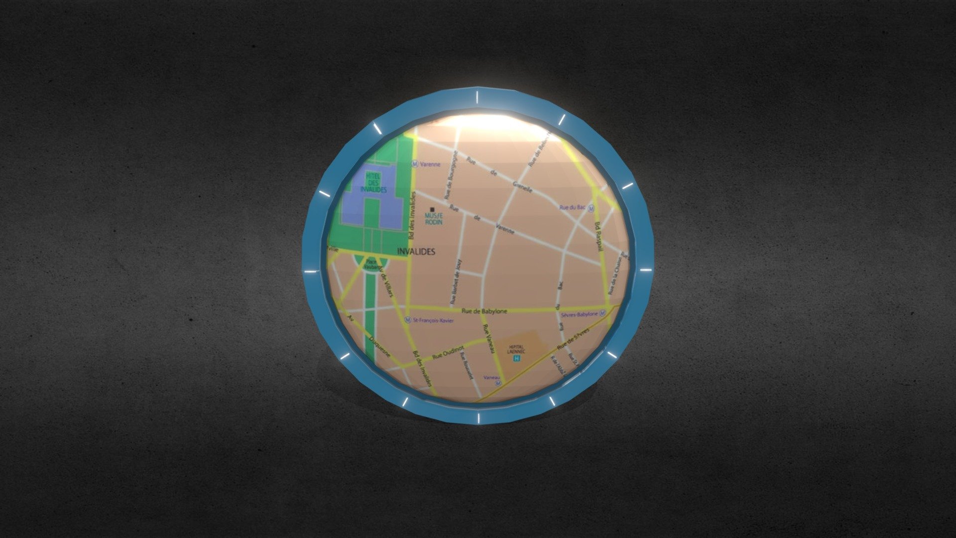 Mini Map - Download Free 3D model by Calayan [0aa5485] - Sketchfab