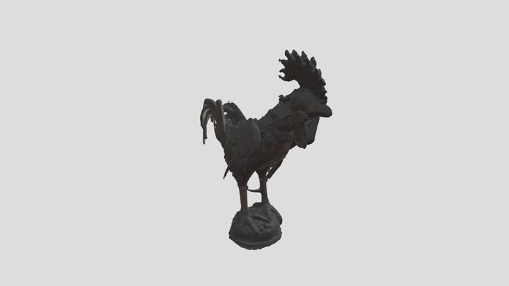CoqAutmate fin 3D Model