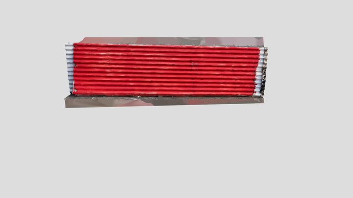 Sheet Red 3D Model