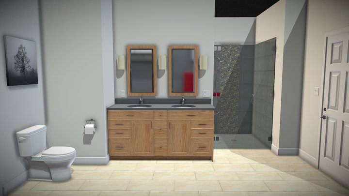 3D Bath 3D Model