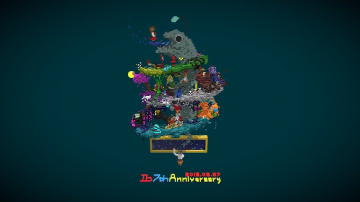 Ib 7th Anniversary Plus 3D Model