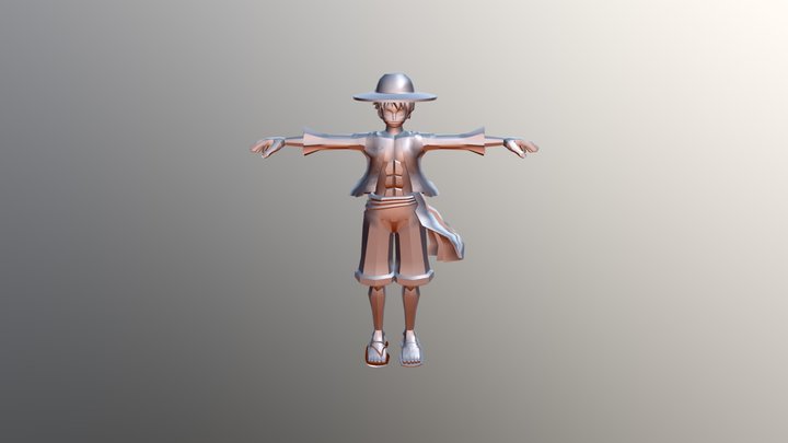 luffy 3D Model
