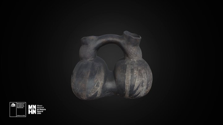 Vasija Molle incisa – Gratis 3D-model STL