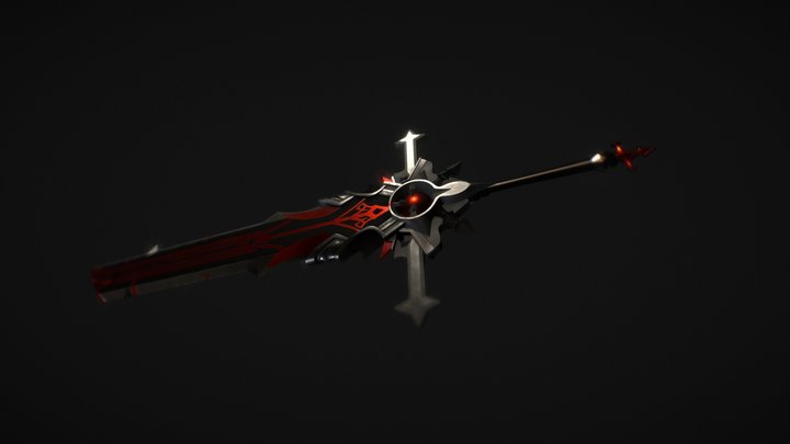 Genshin Sword 3D Model