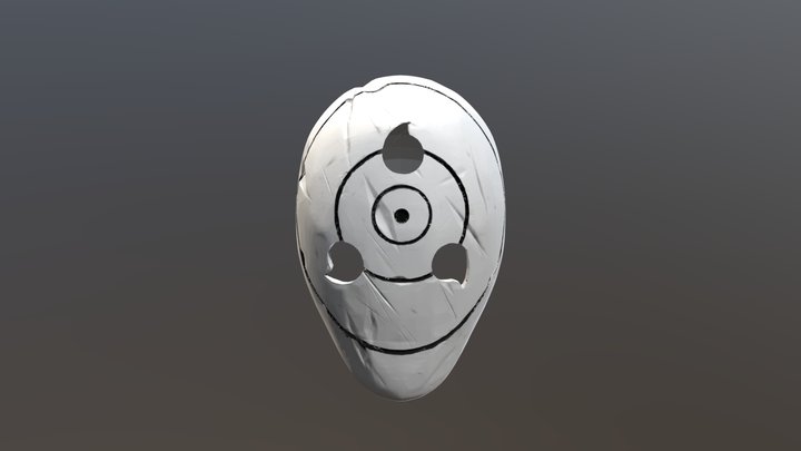 STL file Obito Uchiha Rinnegan Mask 🔧・3D printing model to download・Cults