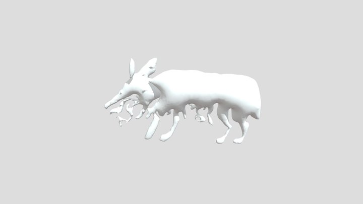 Wriggling Parasite 3D Model