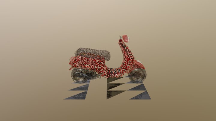 VESPA 3D 3D Model