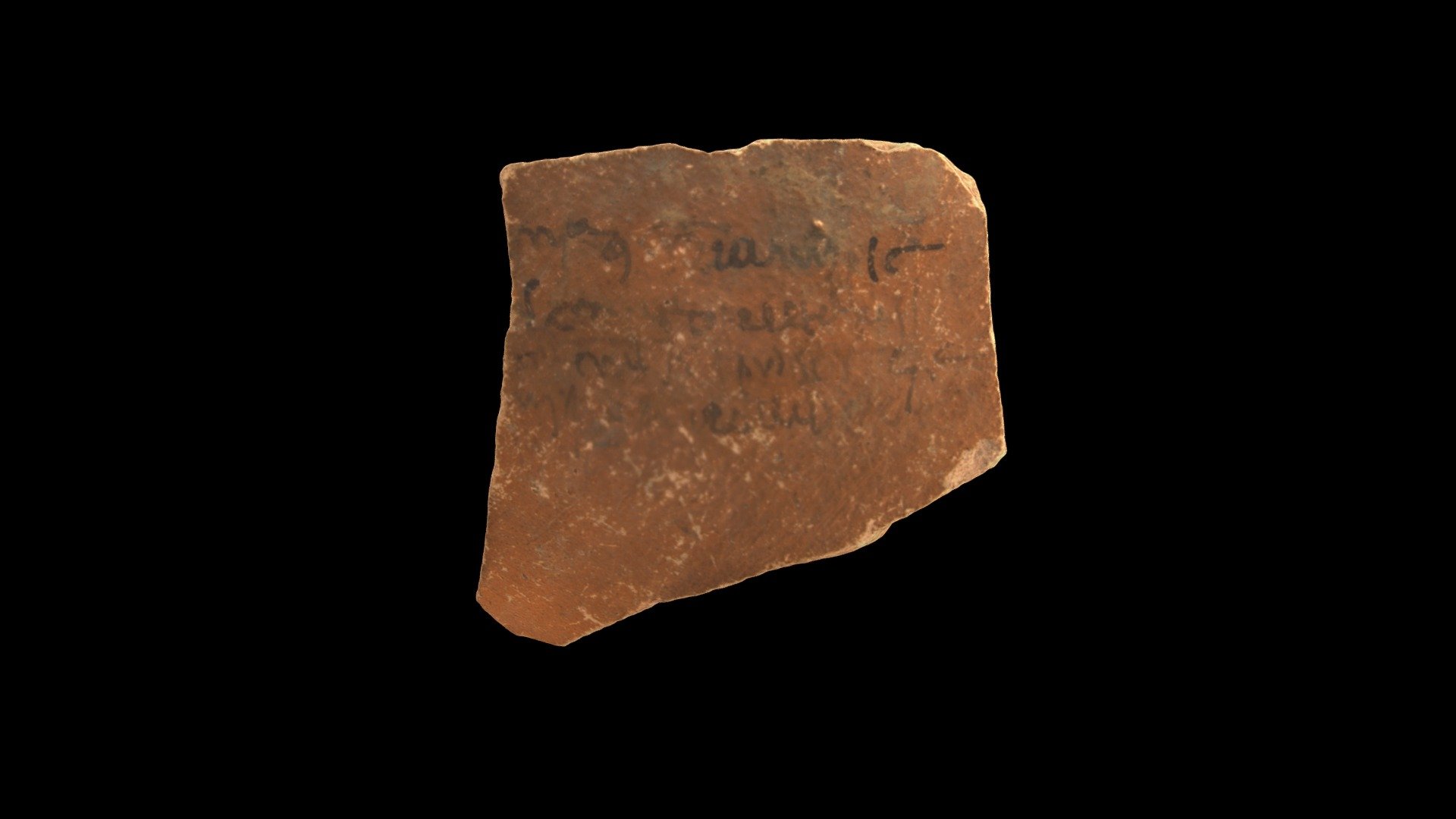 Houghton MS Ostraca 3142