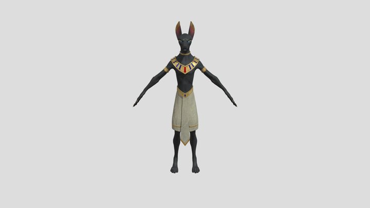Anubis 3D Model