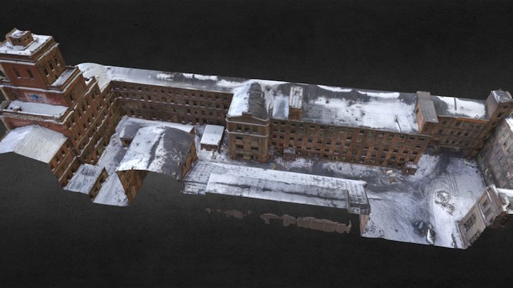 "Red Triangle" Красный Треугольник 3D модель 3D Model
