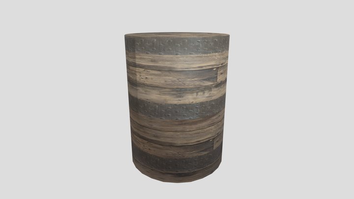 Barrel 3D Model