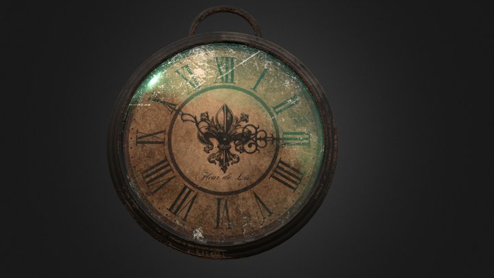 Pocket Clock 3D Model