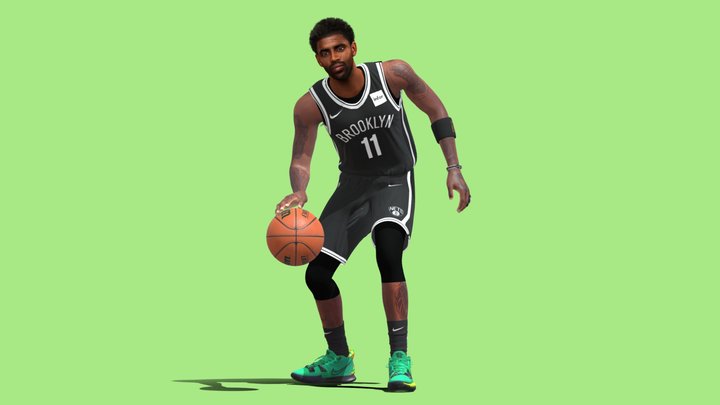 3D Rigged Kyrie Irving NBA 3D Model