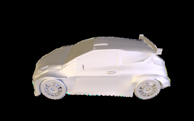 FordFiestaS2000 3D Model