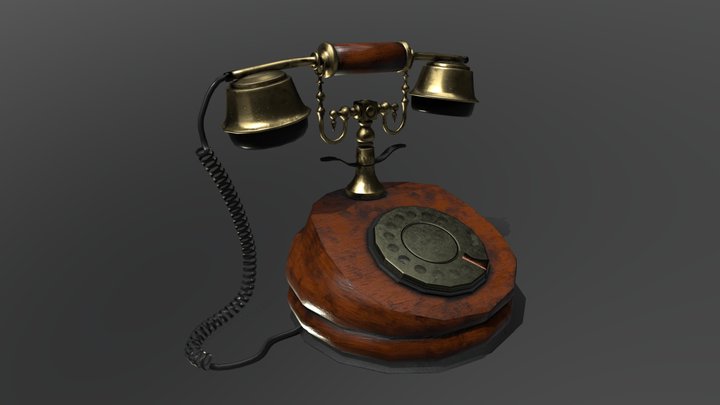 Old phone 3D Model