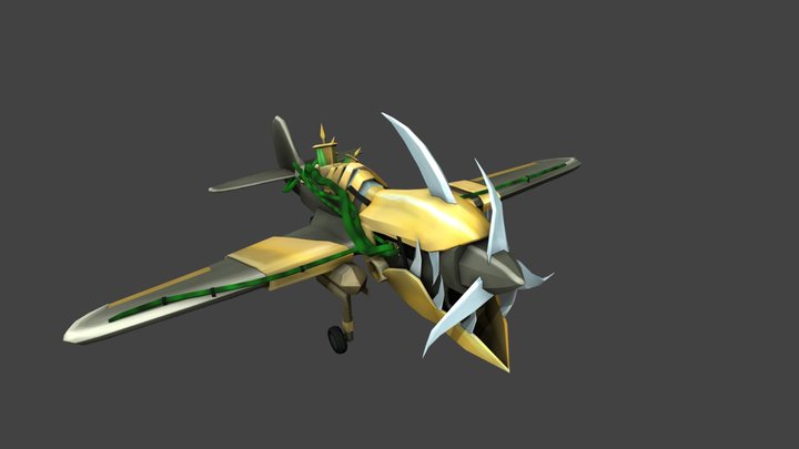JinxWinx - ChemPlane WIP 3D Model