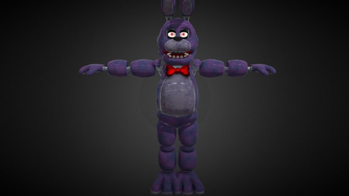 Glitch5970 - FNaF 1 3D props collection (Free)