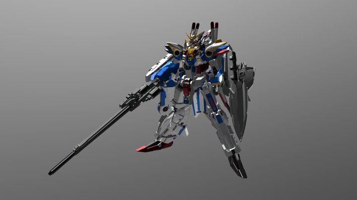 EX Wing Dragon Build 3D Model