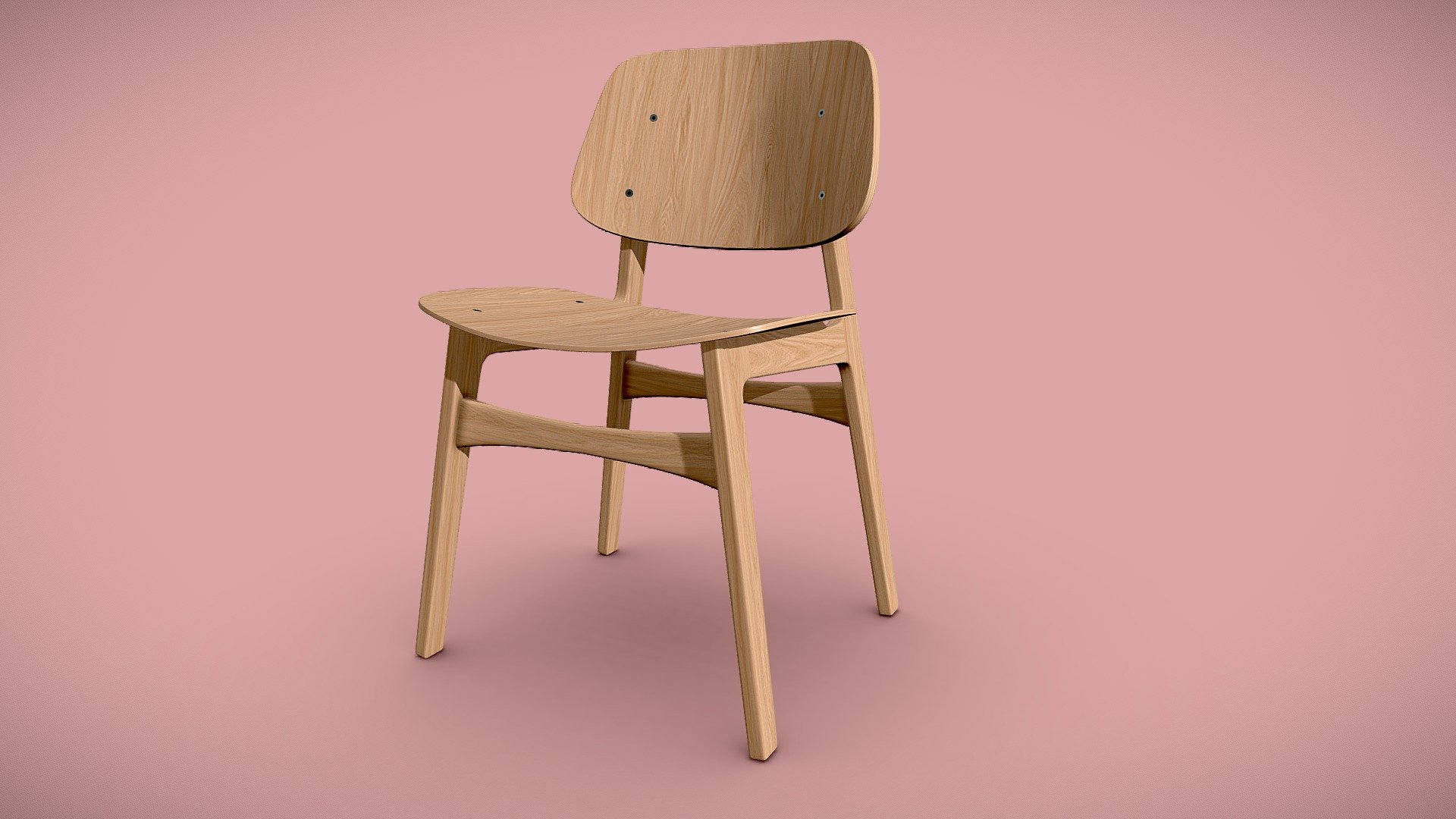 Soborg Chair - Download Free 3D model by Artimidis [0ab0a70] - Sketchfab