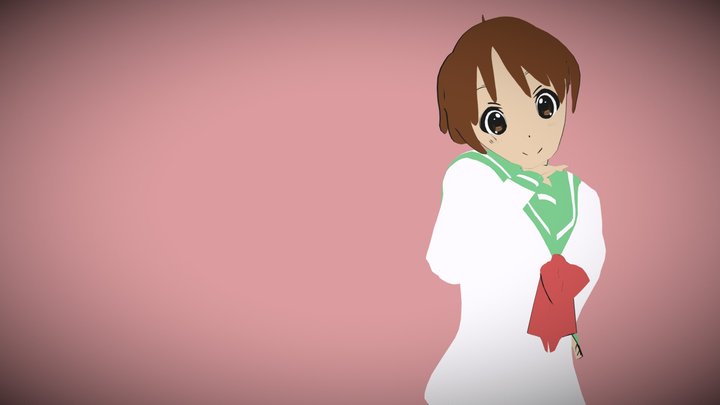 Ui Hirasawa 3D Model
