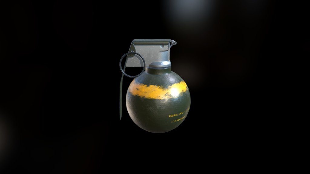 M67 Grenade 3d Model By Fpsmodo 0ab2ce8 Sketchfab 7871