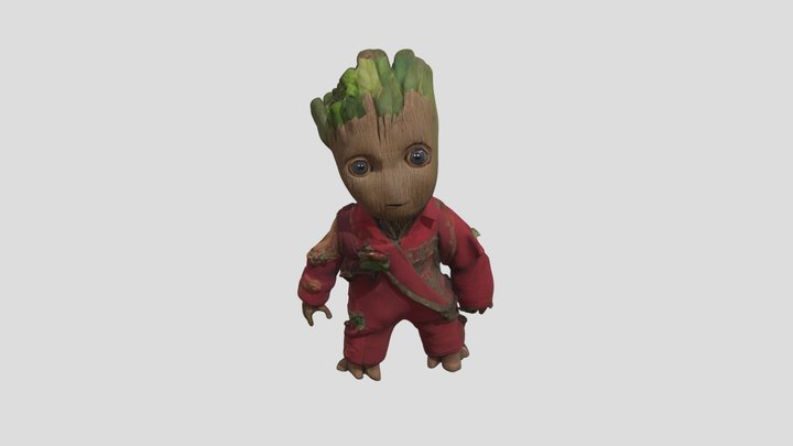 Baby Groot – Guardians of the Galaxy (Fan Art)