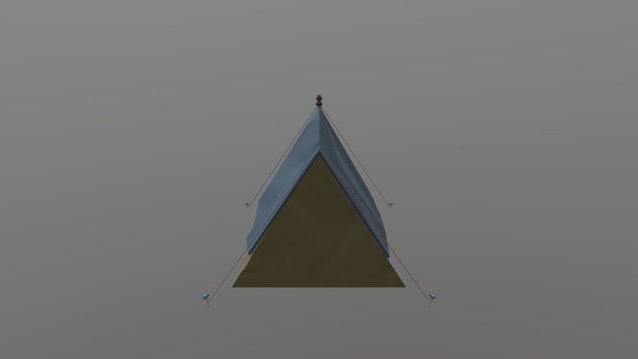 Camping Tent 3D Model