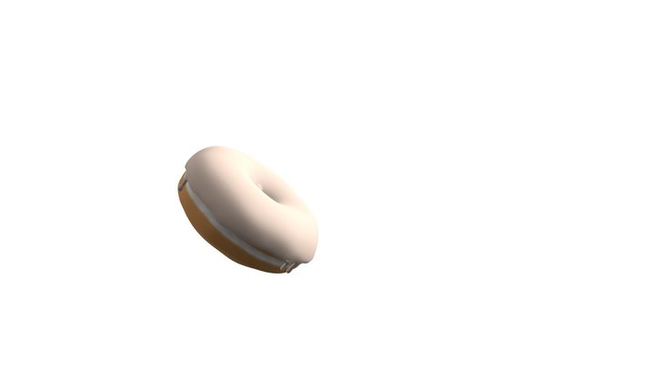 Donut 3D Model