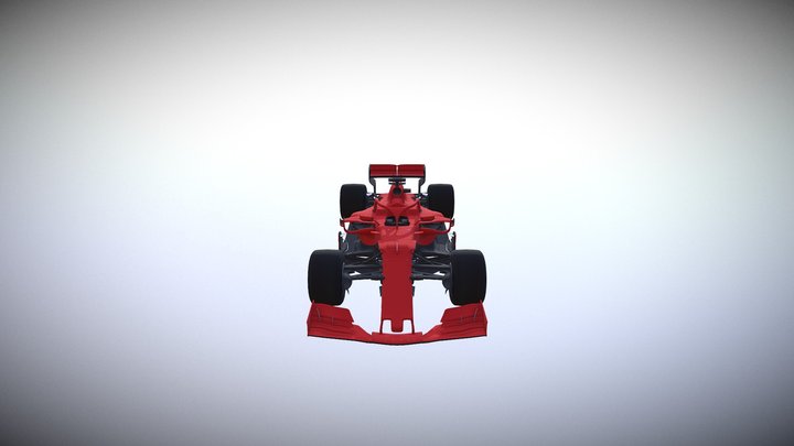 F1 2019 New Aero Concept 3D Model