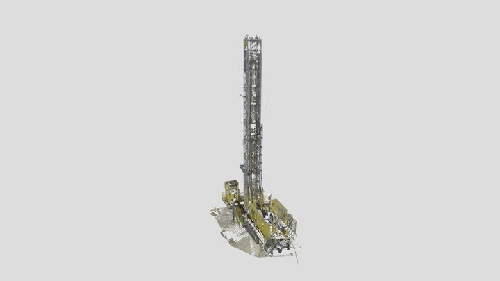 Perforadora Codelco 3D Model