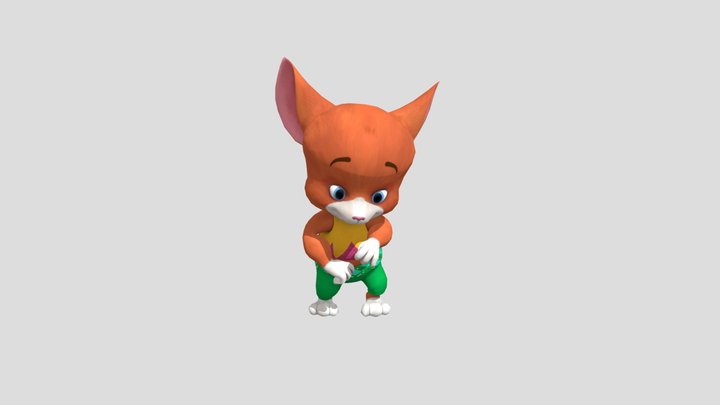 Chicken Dance 3D Model