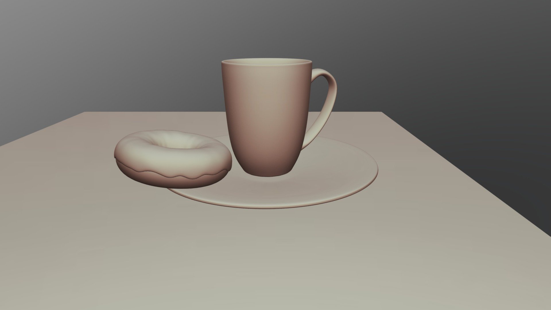 Donut 13-12-5 W Plate
