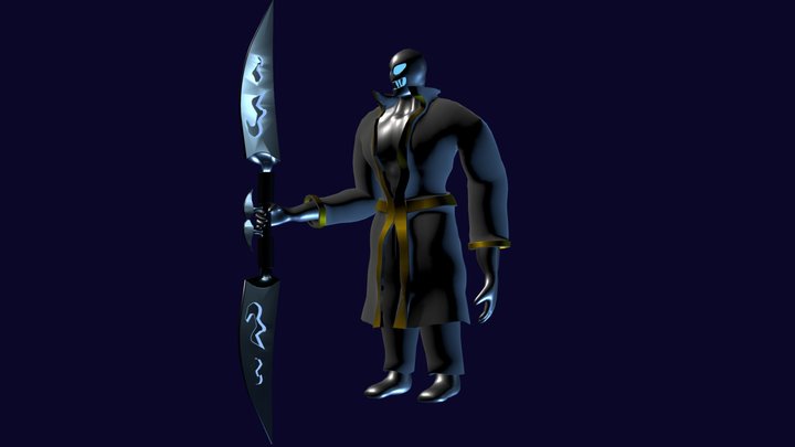 Roudra_Character 3D Model