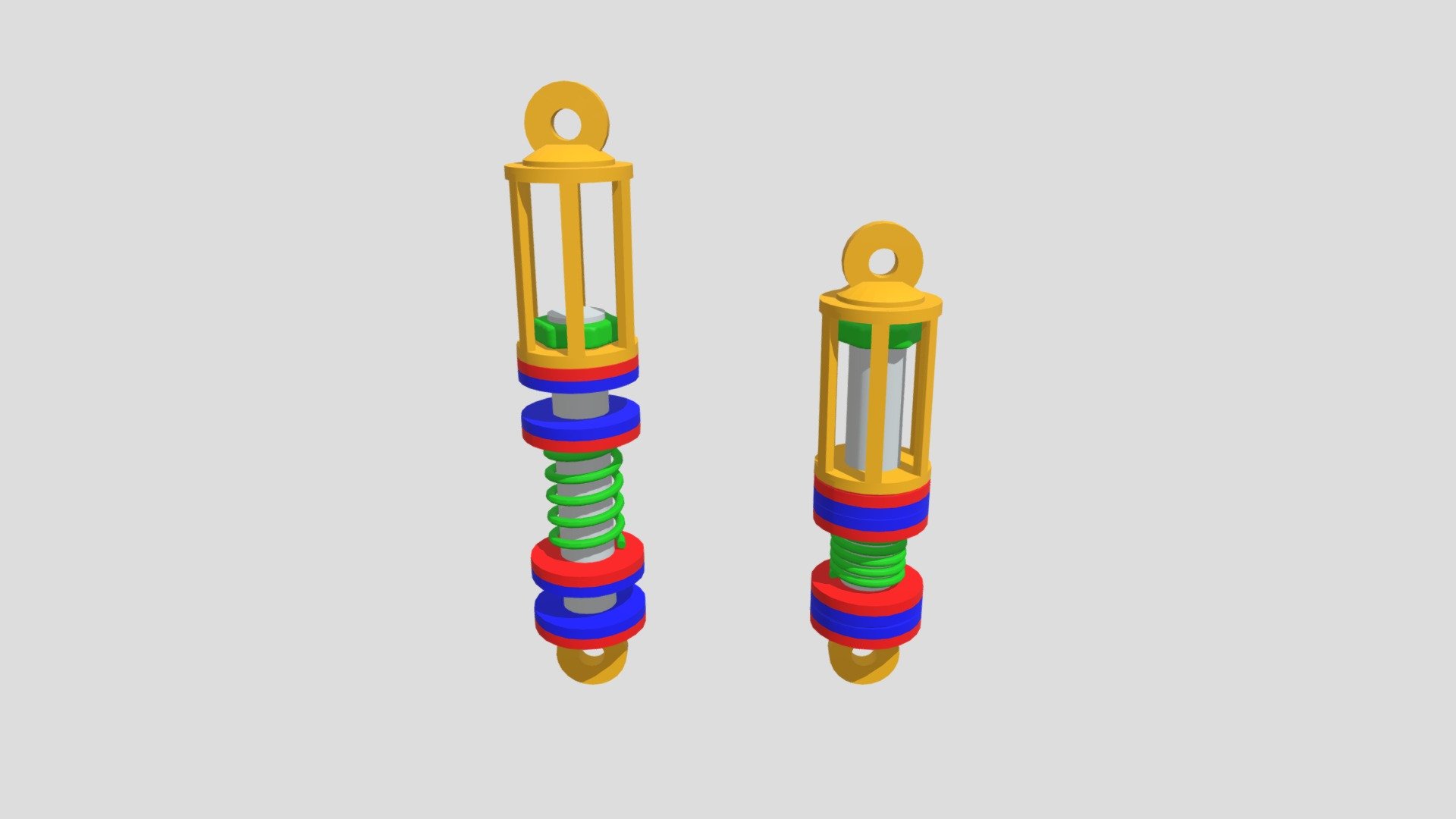 Magnetic Shock Absorber For RC Model